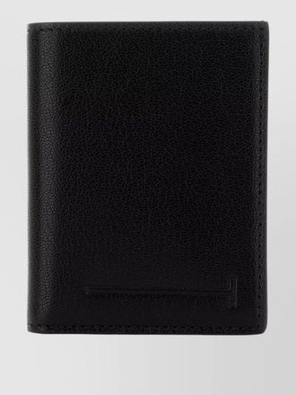 Tom Ford leather wallet bi fold textured design