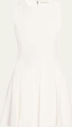 Alice & Olivia Adley Drop-Waist Mini Dress