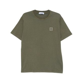 Stone Island Heren, Tops, Groen, Maat: S Katoen