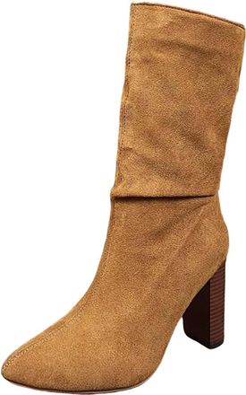 Generic Womens Soft Shoes Breathable Woven Go Walking Shoes Hands in Sneakers Kids Riding Boots (Brown, 5.5)