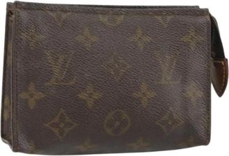 Louis Vuitton Pre-owned Clutches, female, Brown, Size: ONE SIZE Pre-owned Clutch