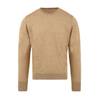 FILIPPO DE LAURENTIIS Round-neck Knitwear, male, Beige, L, Beige Unisex Jumper Model Gc1Ml2A