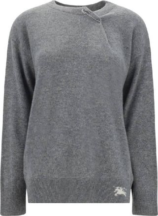 Burberry Womens EKD Cashmere Sweater, Size Large