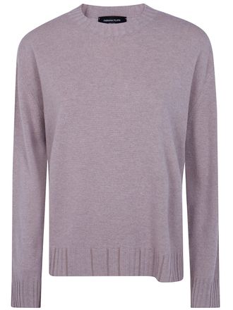 Fabiana Filippi Sweater Crew Neck Platinum