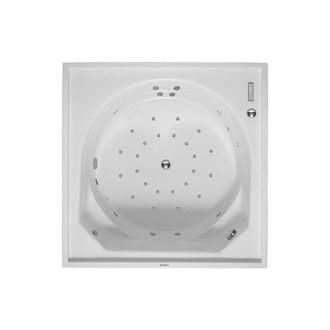 Duravit Duravit - Whirlpool Square Blue Moon 1400x1400mm, Versi&oacute;n Empotrada
