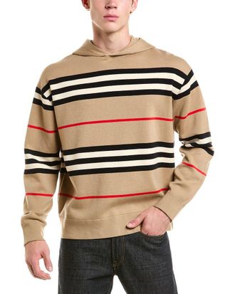 Burberry Wool & Cashmere-Blend Hoodie