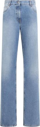 Calvin Klein 02 Vaqueros Rectos de Tiro Bajo - Jeans - Mujer - Azul - W28 L32