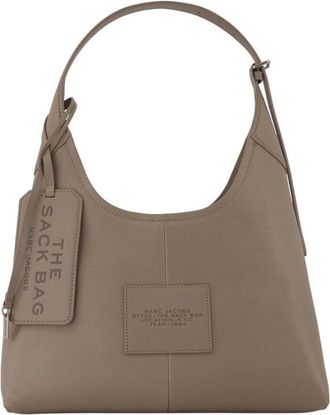 Marc Jacobs The Belted Sack Schoudertas - Dames - Schoudertassen - Beige - ONE Size - Leer - Tassen