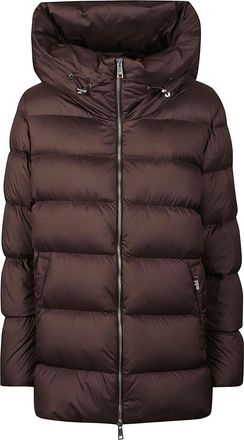 Add High-Collar Down Polyester Jacket