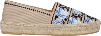 Prada Beige Fabric Womens Espadrilles