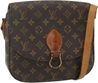 Louis Vuitton Pre-owned Cross Body Bags, female, Brown, Size: ONE SIZE Pre-owned Canvas Cross Body Bag