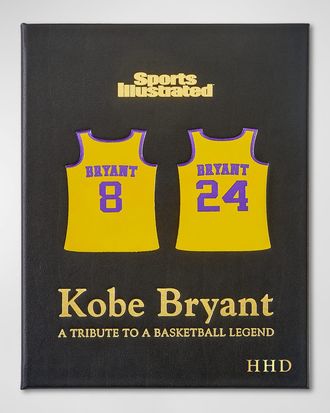 Graphic Image Kobe Bryant: A Tribute To A Basketball Legend Leather Bound Book - Personalized