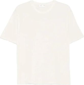 Roberto Collina Camiseta Cuello Redondo - Tops - Hombre - Blanco - 2XL