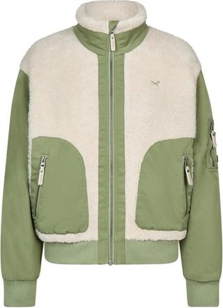 Iriedaily Arctik Bomber Jacket Fleecejacke f&uuml;r Damen | oliv