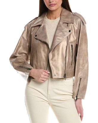 Brunello Cucinelli Leather Jacket