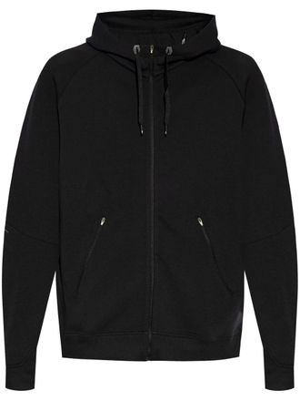 On Running zipped hoodie - men - Recycled Polyamide/Elastane - L - Black