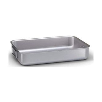 Ballarini Asadera Alta Pesada 2 Mangos Abatibles Aluminio 30x22 Cm