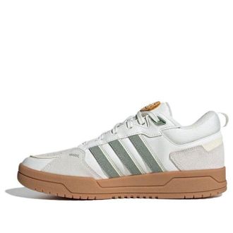 adidas Neo 100DB Basketball Shoes Beige White Green IG1568
