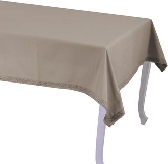 Vacchetti Mantel Rectangular Gris Paloma Amelie Cm140x180