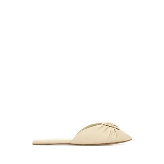 Chlo&eacute; Suzie Slide - Dames - Slip ons - Wit - 41 EU - Leer - Schoenen