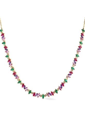 Lark & Berry Collana Veto in oro 14kt con zaffiri