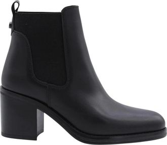 Alpe Stijlvolle Enkellaars Agueda - Dames - Laarzen met Hak - Zwart - 38 EU - Schoenen
