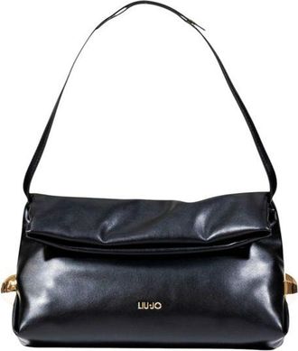 Liu Jo Zwarte Polyethyleen Clutch Tas