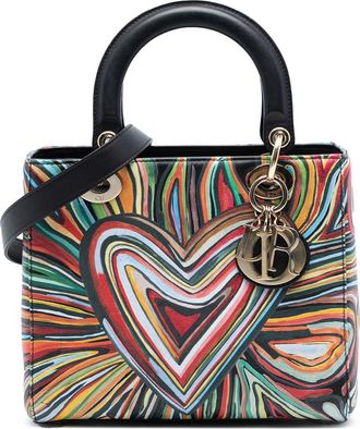 Dior Pre-owned Dior Limited Edition DiorAmour Medium Calfskin Lady Dior 01-BO-0178