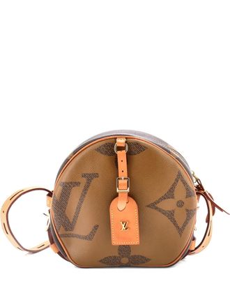 Louis Vuitton Boite Chapeau Souple Bag Reverse Monogram Giant shoulder bag - Marrone
