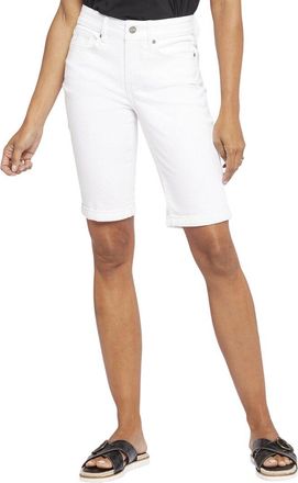 NYDJ Nydj Petite Briella Optic White Short