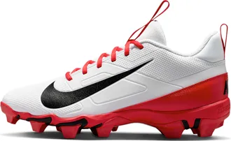 Nike Mens Alpha Menace 4 Shark Football Cleats in White | HV8056-102