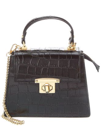Persaman New York Adriana Leather Top Handle Bag