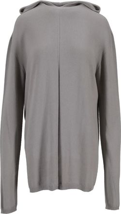 Rick Owens Hoodie met opgestikte zak - Grijs