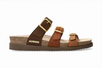 Mephisto Womens Hyacinta Sandal In Camel