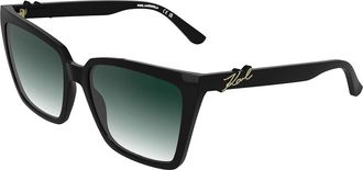 Karl Lagerfeld KL6247S 001 Womens Sunglasses Black Size 56
