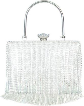 Lauren Lorraine Dangle Clutch in Silver at Nordstrom