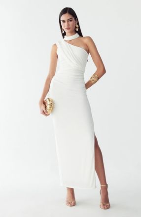 BWLDR Annie Maxi Dress in White at Nordstrom, Size 4