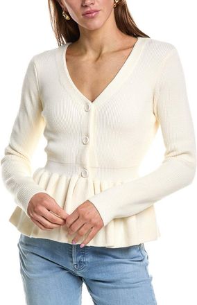 English Factory Peplum Knit Wool-Blend Sweater