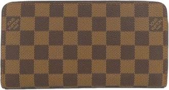 Louis Vuitton Pre-owned Wallets, male, Brown, Size: ONE SIZE Pre-owned Long wallet (bi-fold)