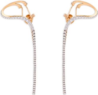 Marie Mas Orecchini Aurora in oro rosa 18 carati con diamanti