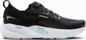 Brooks Womens Glycerin 22 Shoes In Black/orchid Ice/white