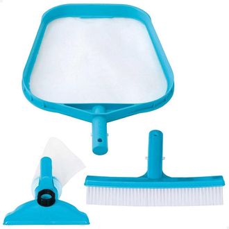 Trade Shop Trade Shop - Set Di Pulizia Basic Per Piscina Retina Spazzola Testa Aspiratrice Vacuum 29056