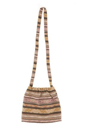 Needles Cotton Canvas Shoulder Bag - Pink