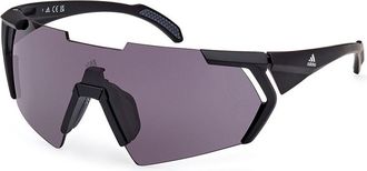 Adidas Sport SP0064 02A Mens Sunglasses Black Size 130