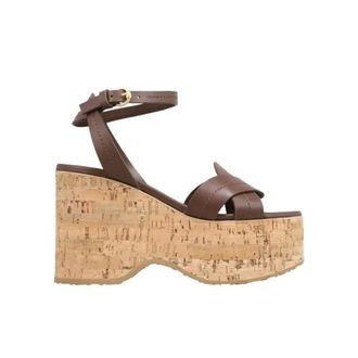 Gianvito Rossi Wedges, female, Brown, Size: 8 1/2 US Platform Sandals