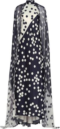 Silvia Tcherassi Abito a pois - Blu