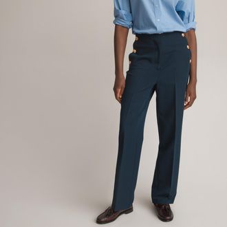 La Redoute Collections Broek met dwarssluiting Signature