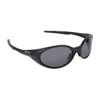 Oakley Accessoires, unisex, Zwart, ONE Size, Matte Ovale Zonnebril met Getinte Lenzen