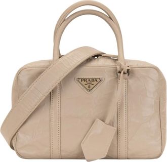 Prada Mujer, Bolsos, Beige, Talla: ONE Size