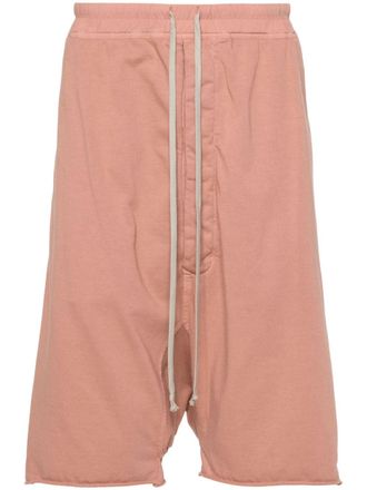 Rick Owens Shorts sportivi con cavallo basso - Rosa
